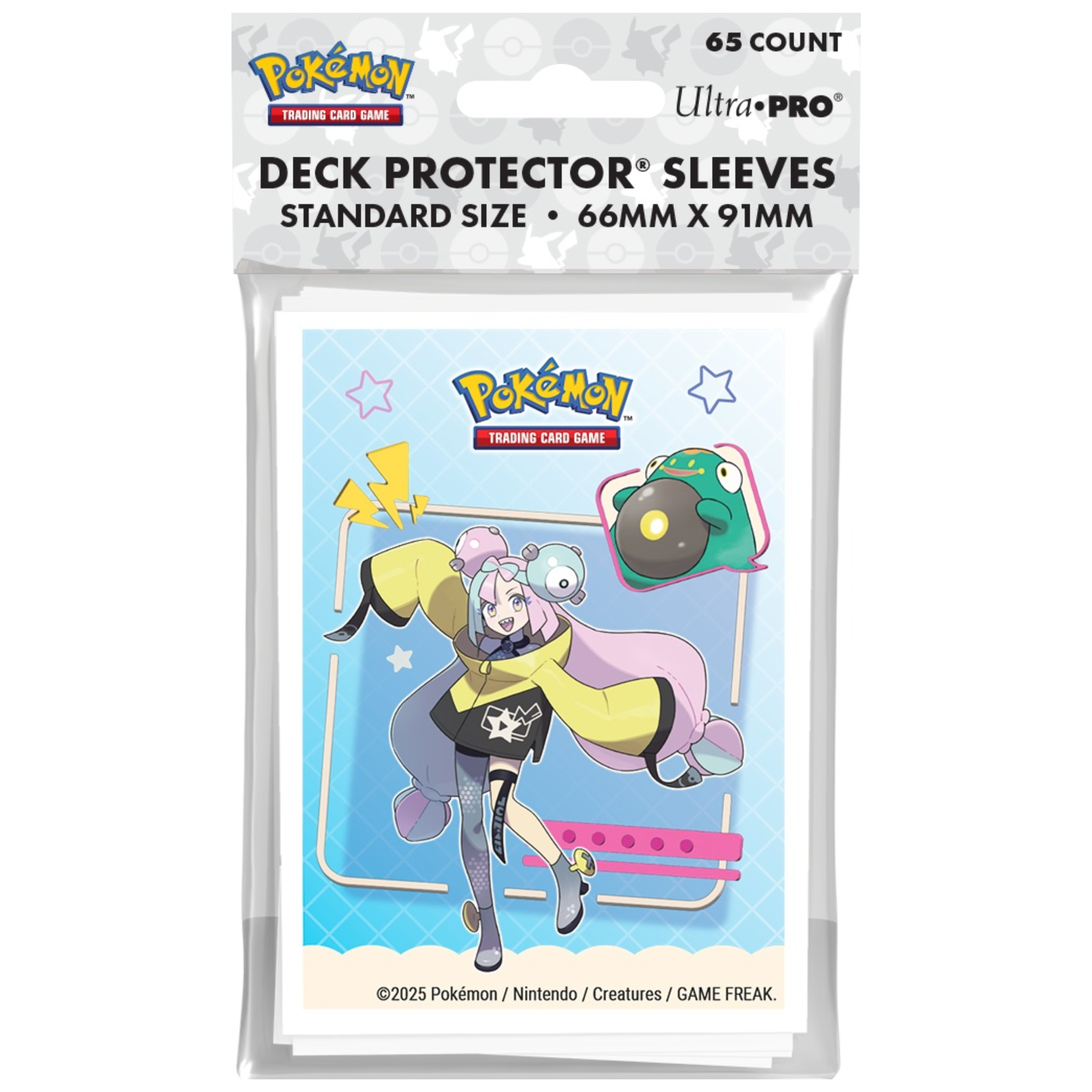 Ultra Pro Pokemon Iono and Bellibolt 65 Count Sleeves